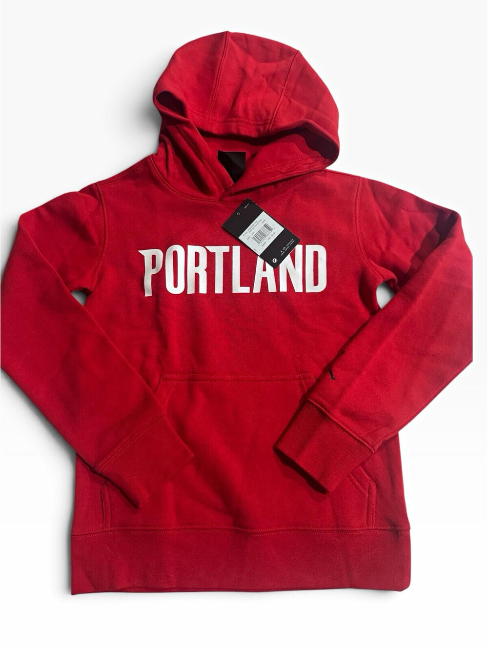 Jordan NBA Portland Trail Blazers Red Hoodie Sweatshirt, Youth Size S (8)